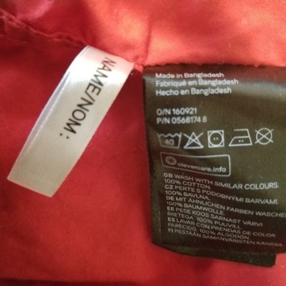 (NWOT) LOGG Label of Graded Goods Boys 100% Cotton Long Sleeve Button Down Shirt - Picture 8 of 9